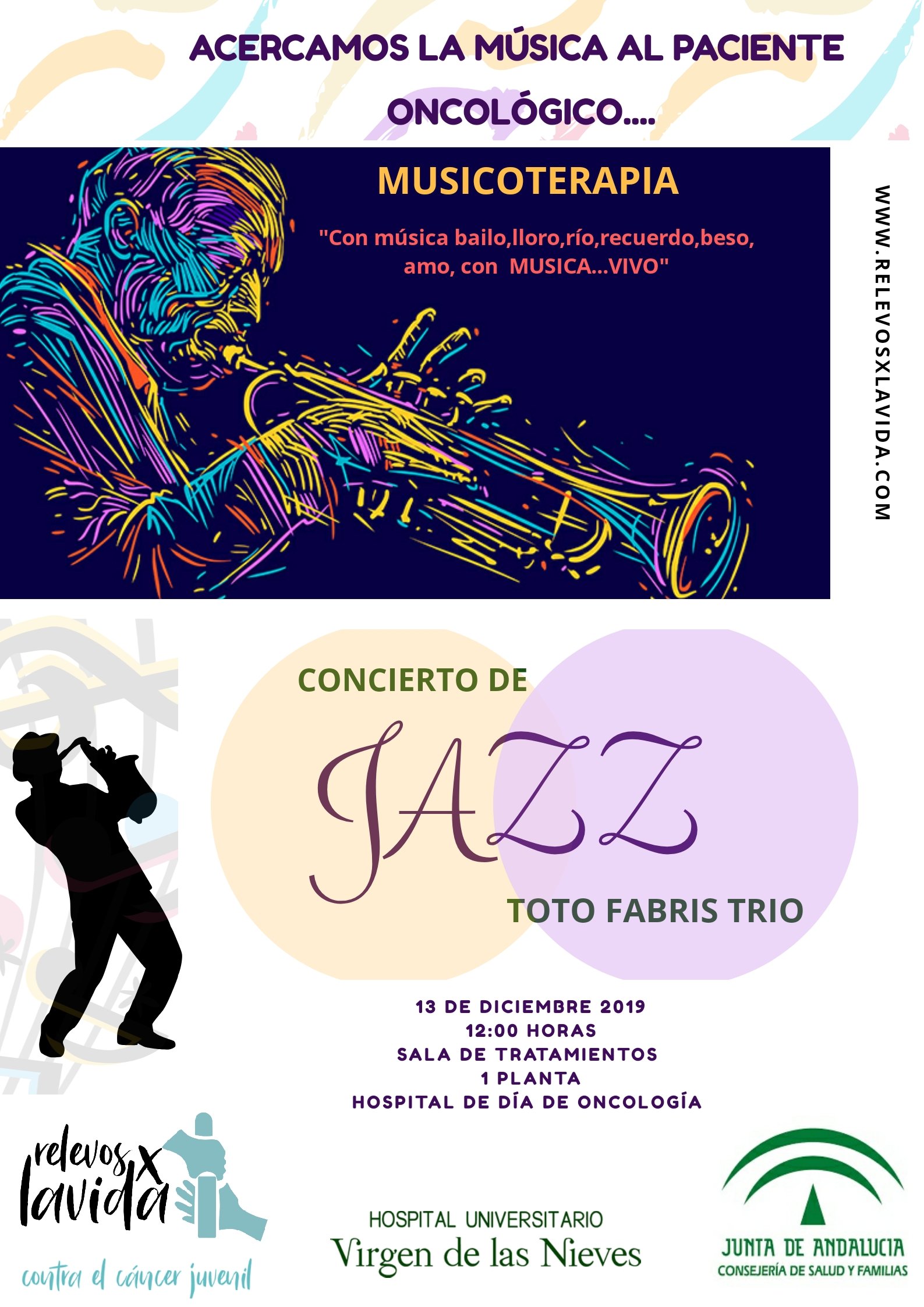 ¡¡Acercamos la música al paciente oncológico !!
