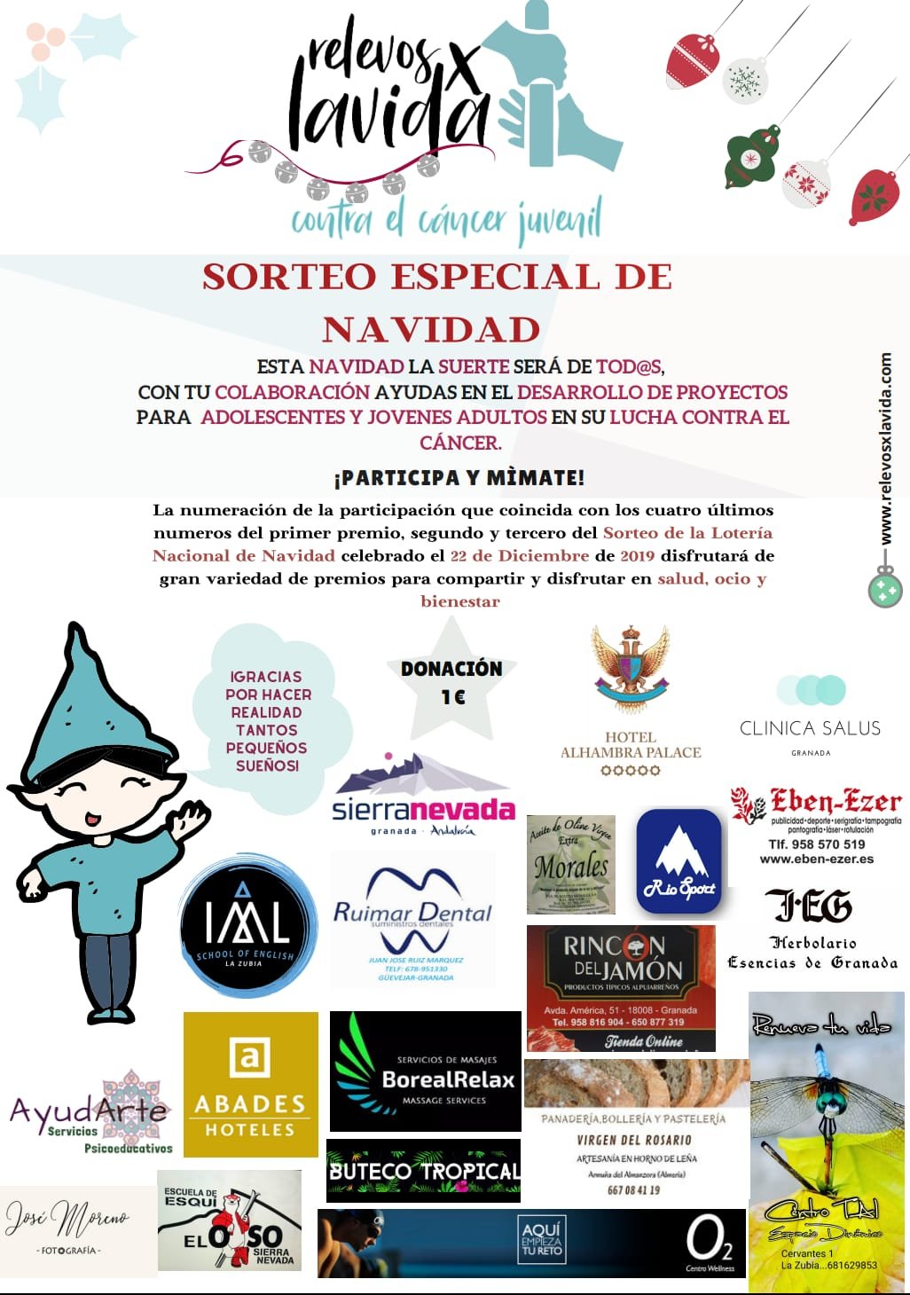 SORTEO DE NAVIDAD PARTICIPA Y MÍMATE