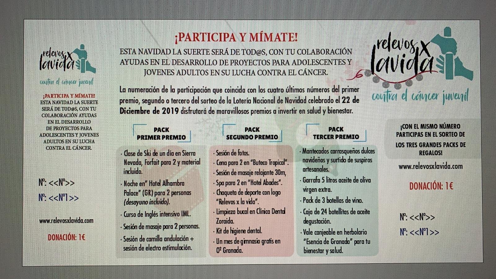 SORTEO DE NAVIDAD  ” PARTICIPA Y MIMÁTE”
