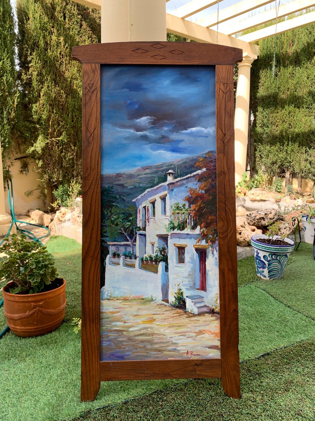 GRACIAS MARIA TERESA BAREA POR DONAR ESTA PRECIOSA OBRA.