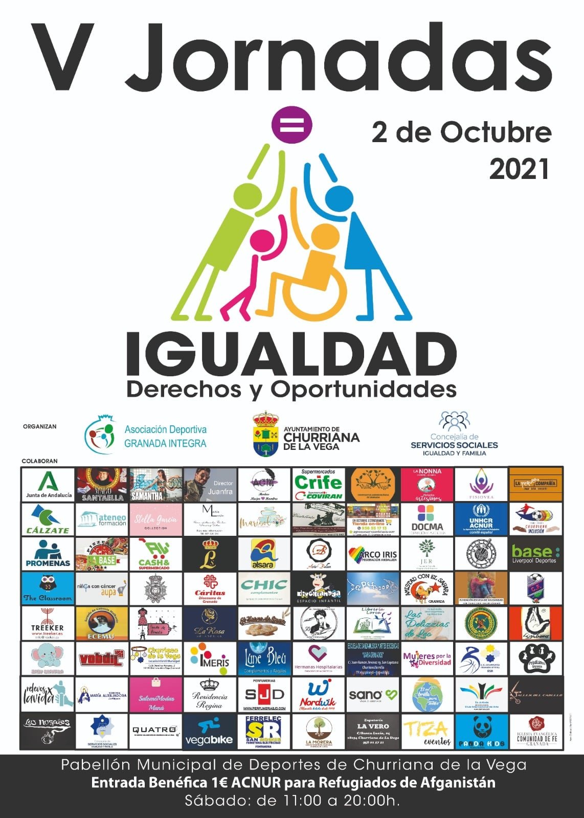 V JORNADAS IGUALDAD, DERECHOS Y OPORTUNIDADES – CHURRIANA DE LA VEGA