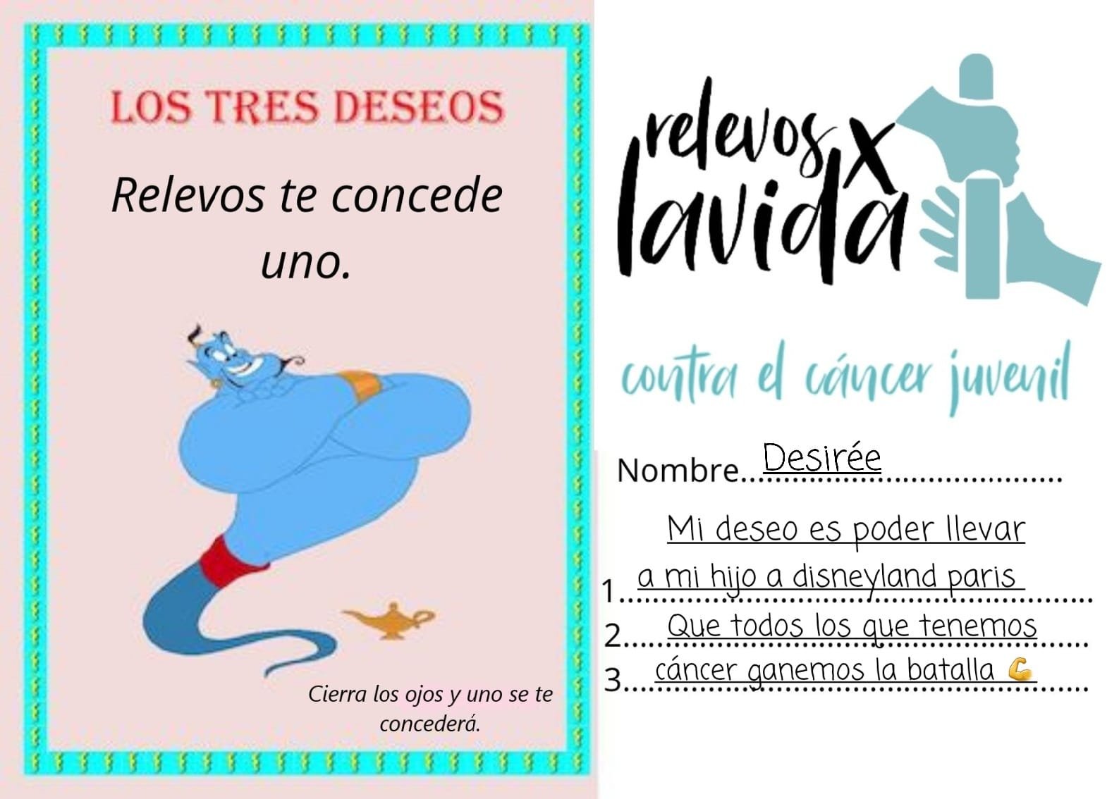 CUMPLIENDO DESEOS !!