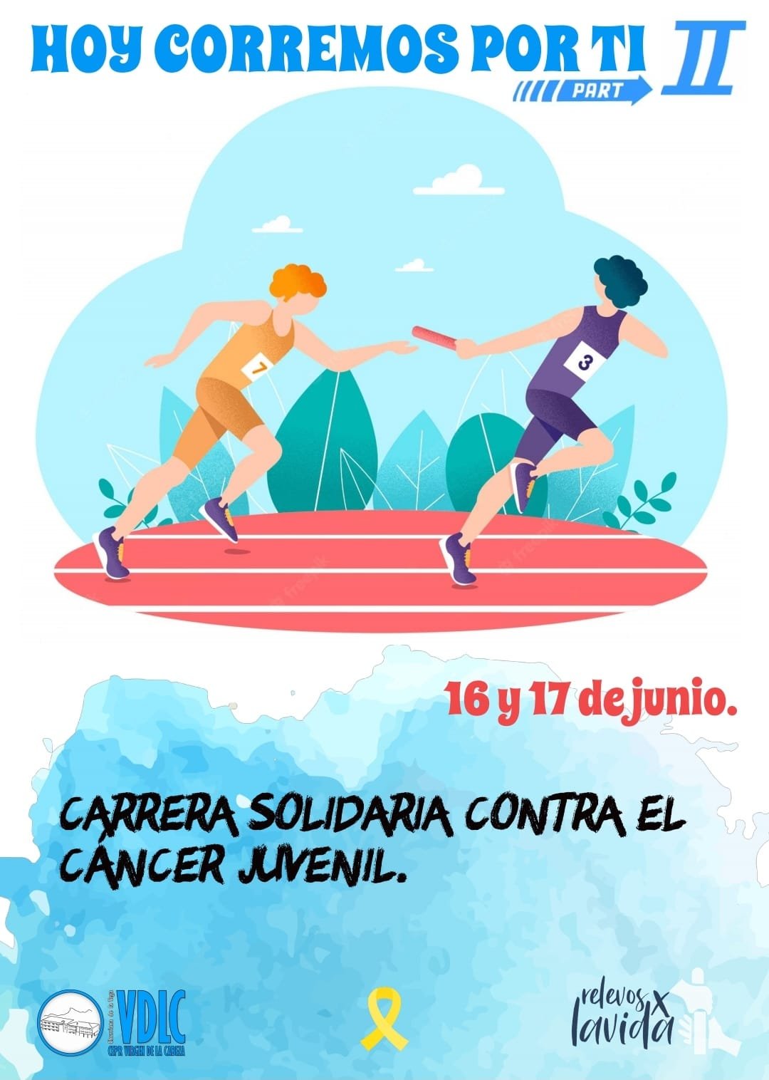 Carrera de Relevos en el Colegio Virgen de La Cabeza